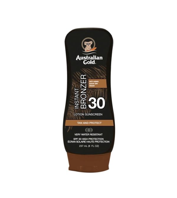 Australian Gold Protetor solar com instant Bronzer - SPF30 - 237ml